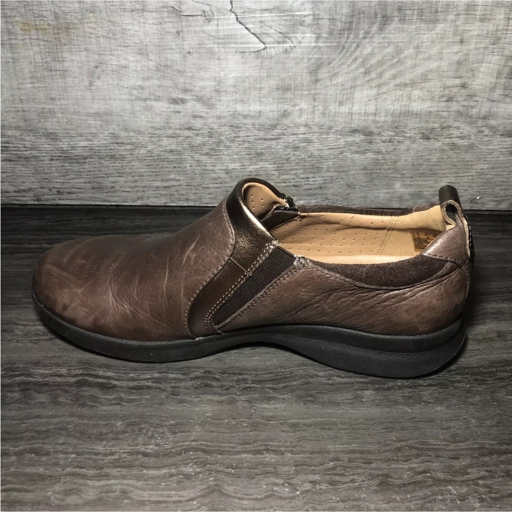Clarks Unstructured Un Adorn Size 8.5 Side-Zip Sl… - image 4